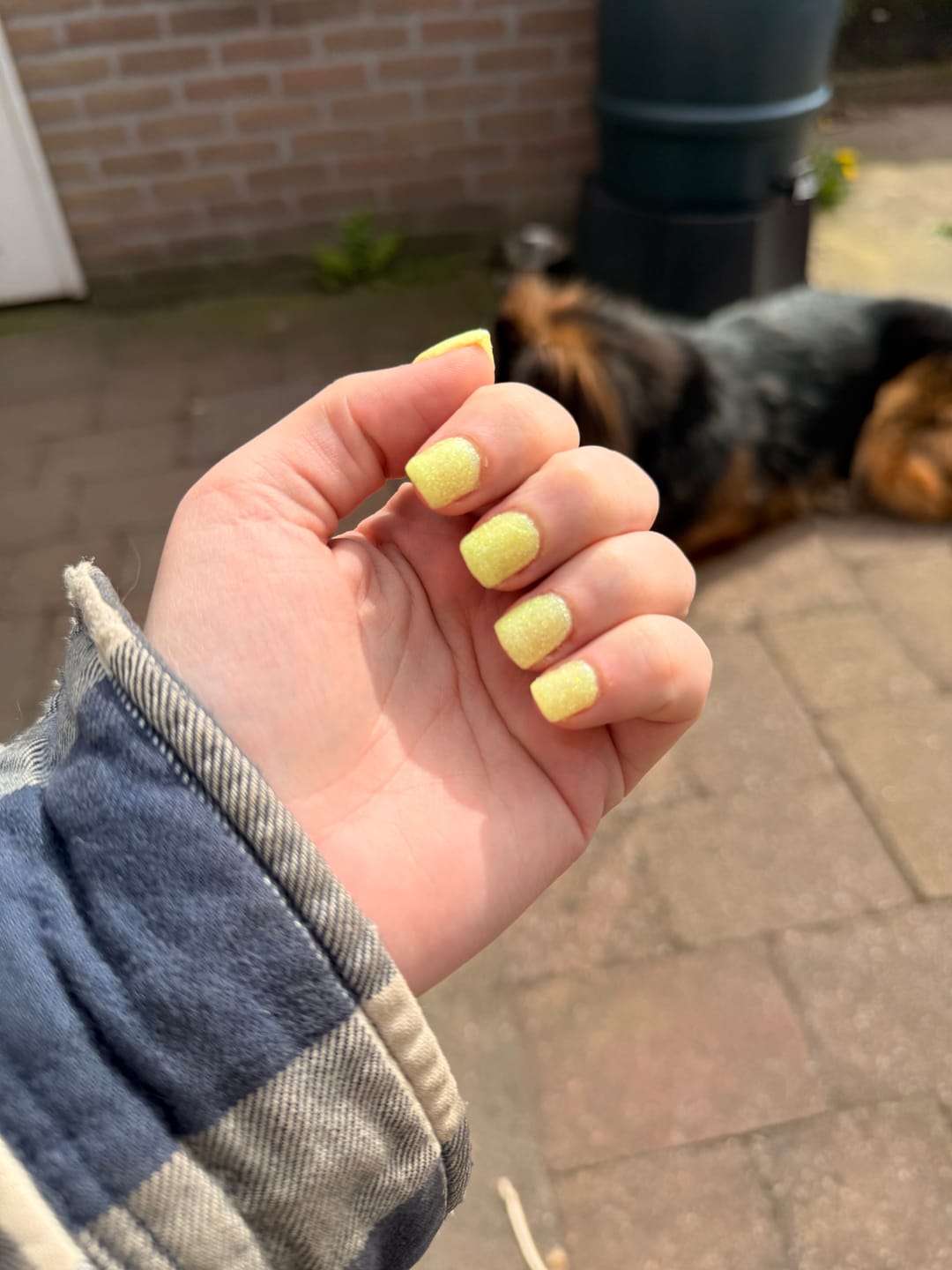 Customer photo review of Lemon Fizz Dipping Powder