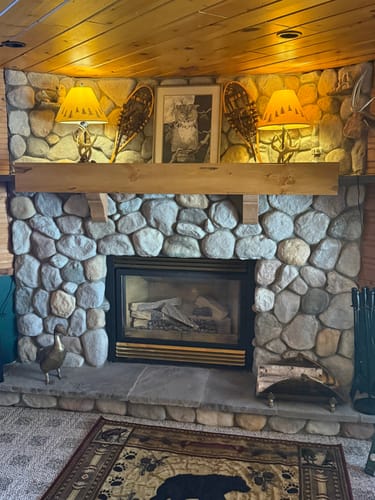 Customer photo review of Distressed Mantels