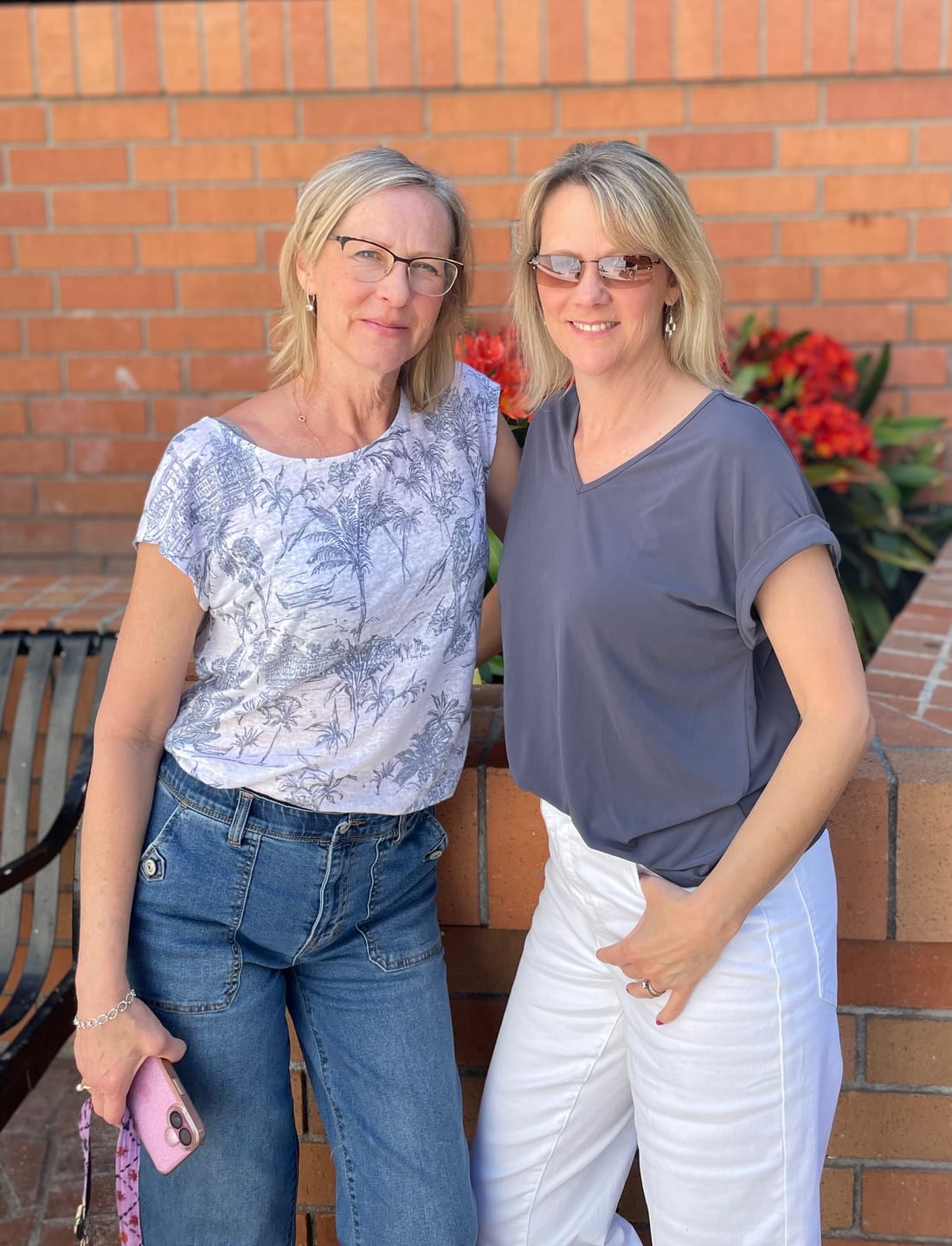 Customer photo review of Brigitte Brianna Blouse Tee