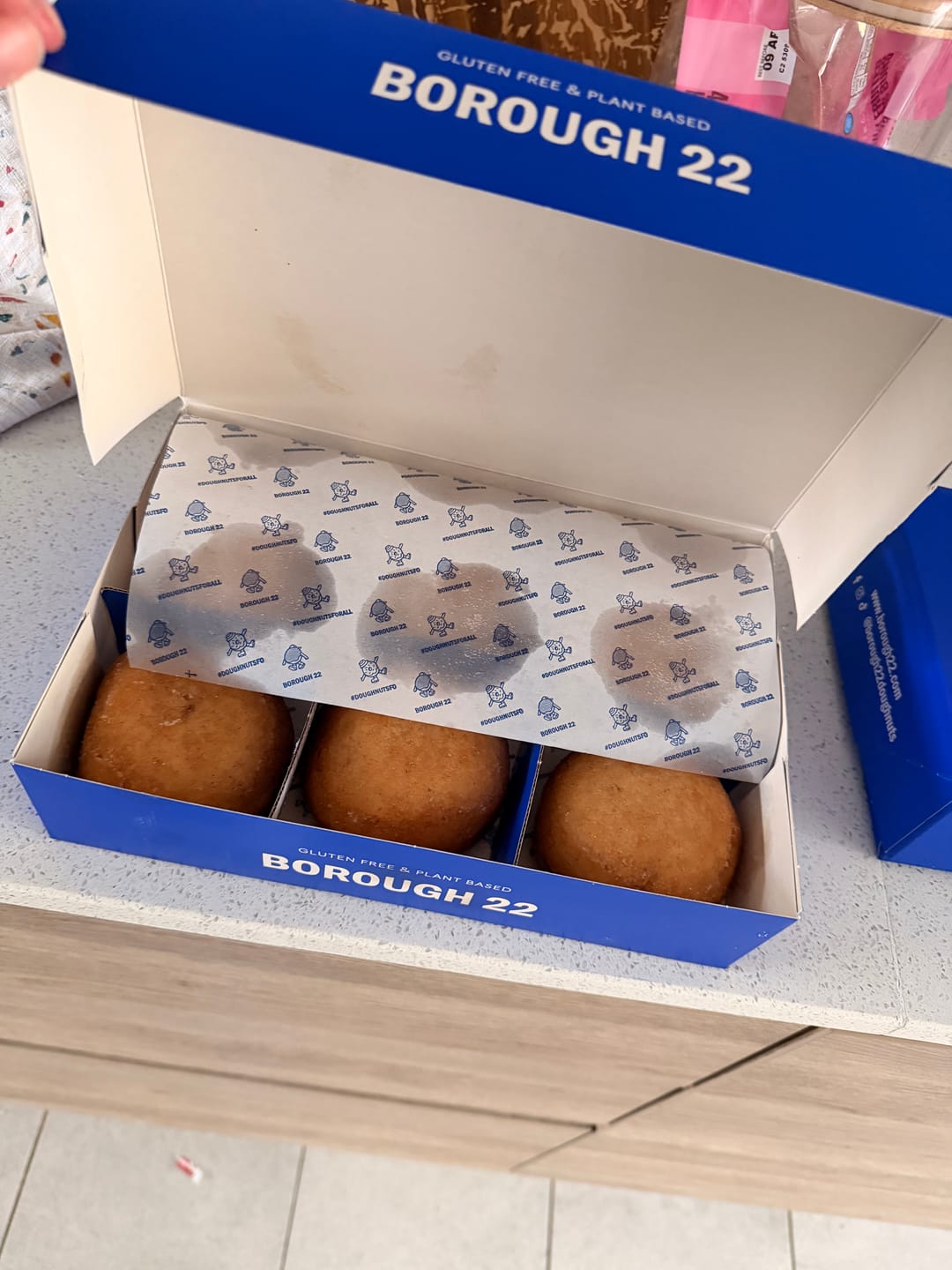 Customer photo review of The Custard Box