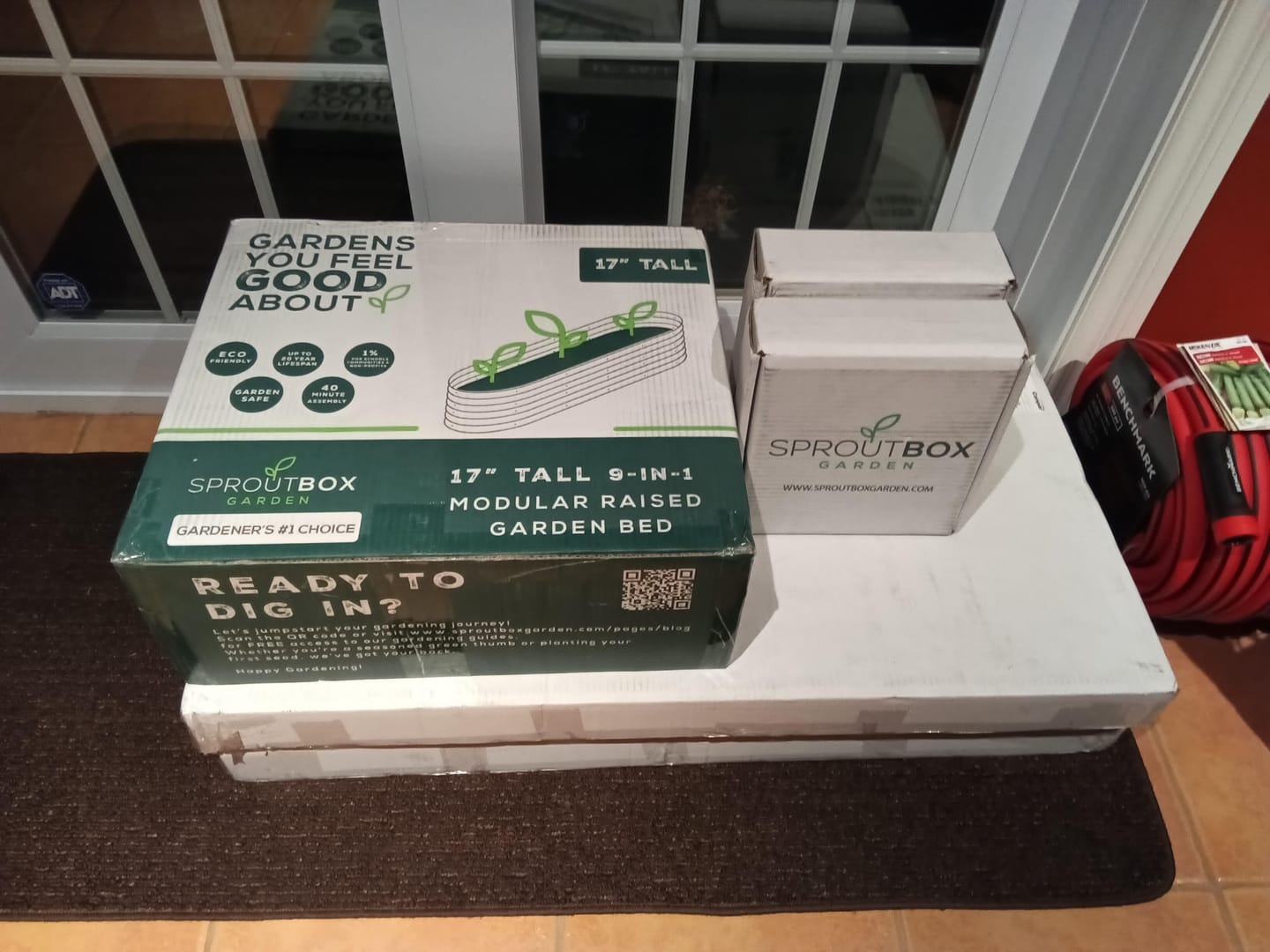 Customer photo review of Garden Cover System