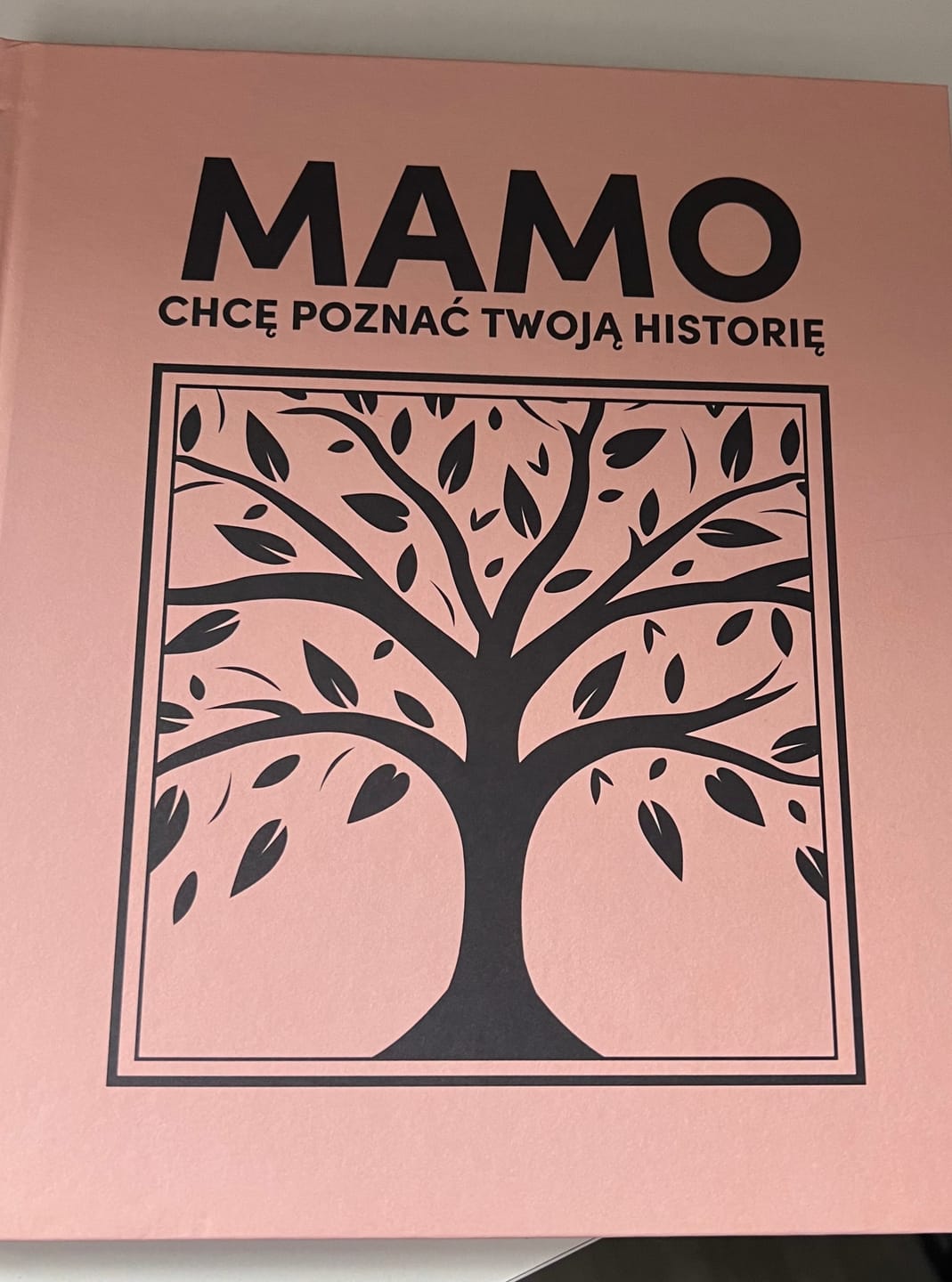 Customer photo review of MAMO chcę poznać Twoją historię - Książka na Pokolenia