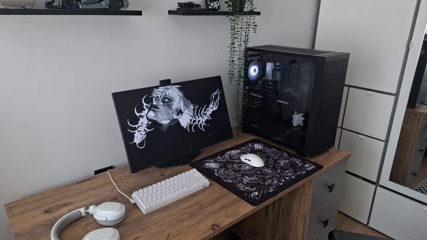 Customer photo review of Wraith Spirit of Aim Mousepad