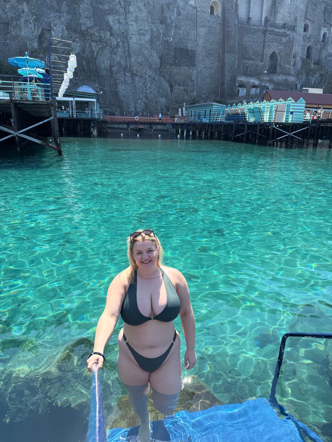Customer photo review of Havana Bikini Top - Chocolate