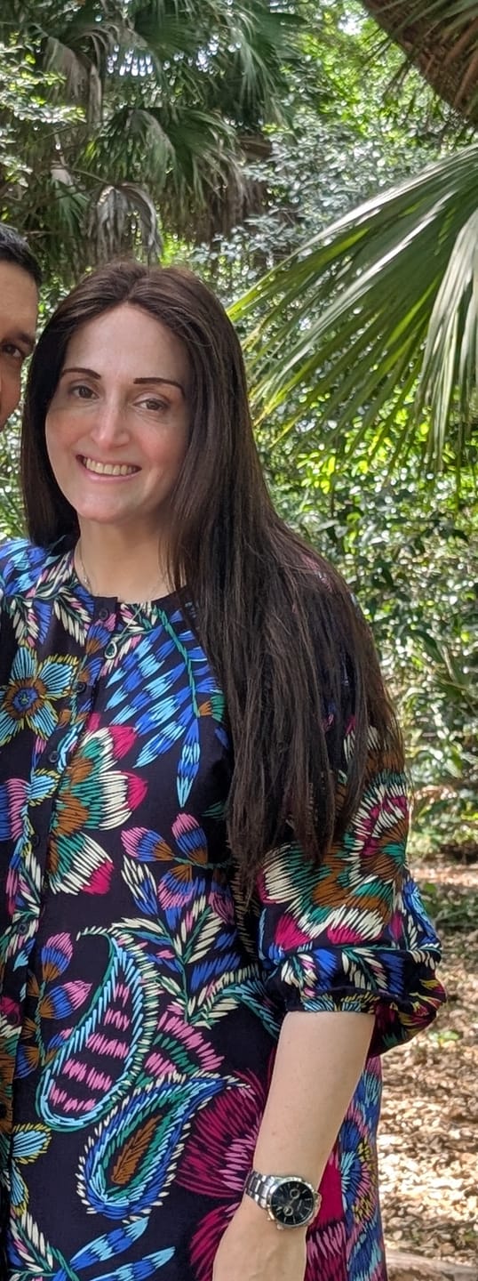 Customer photo review of HAILEY DRESS (MIDNIGHT JEWEL)