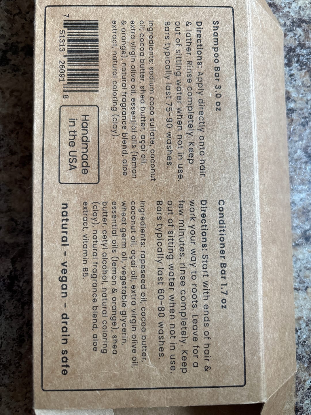 Customer photo review of Blueberry Fields Shampoo & Conditioner Bundle