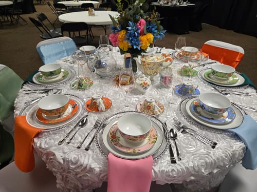 Customer photo review of Aynsley Cottage Garden Cereal Bowls Set of 4