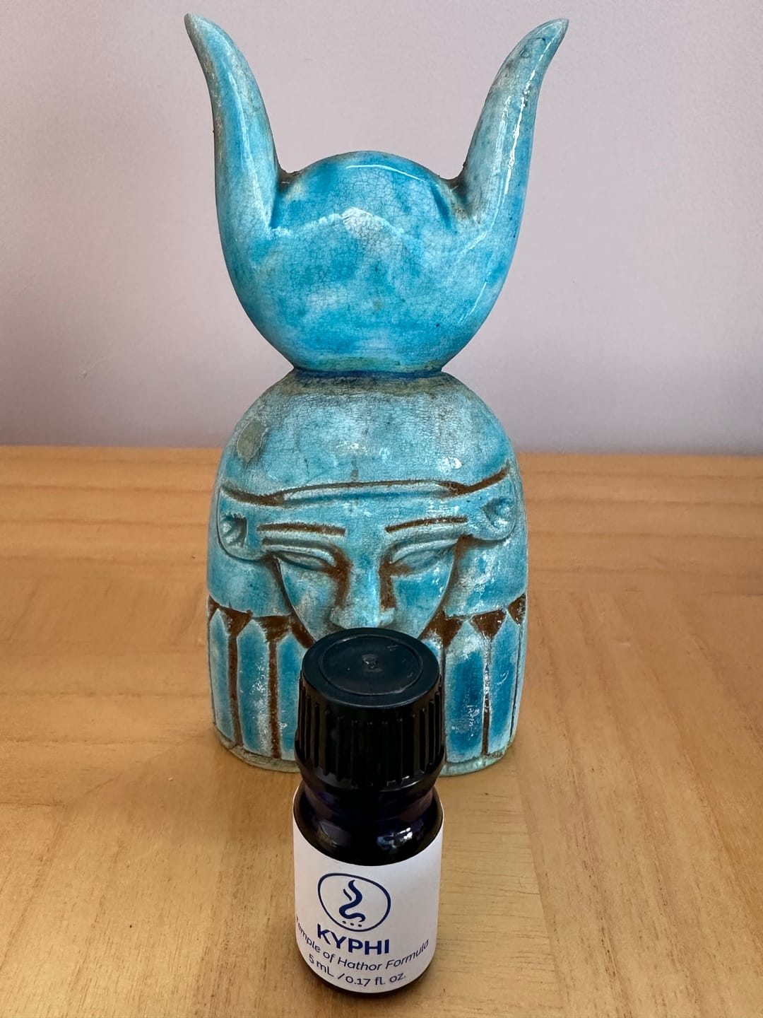 Customer photo review of True Egyptian Kyphi Oil 5 mL | Temple of Hathor Formula