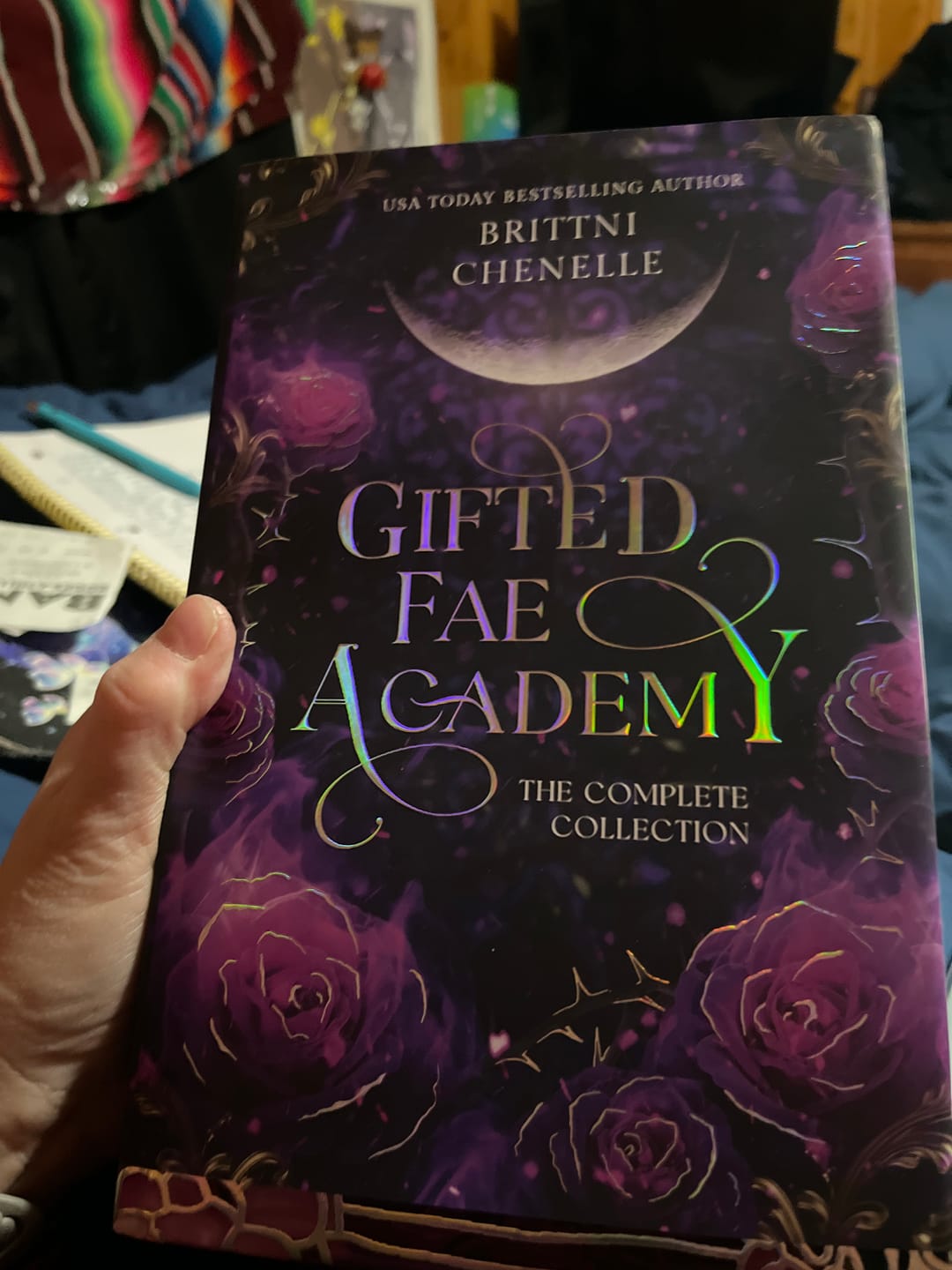 Customer photo review of Gifted Fae Academy Special Edition Trilogy (HARDCOVER)