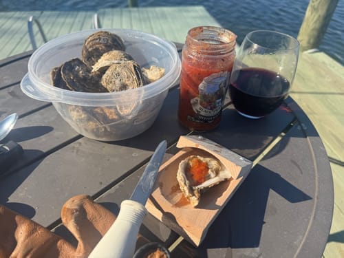 Customer photo review of The OysterClamp 2.0