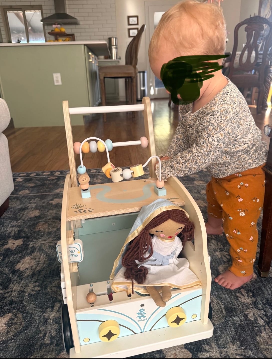 Customer photo review of Blessed Mother Rag Doll