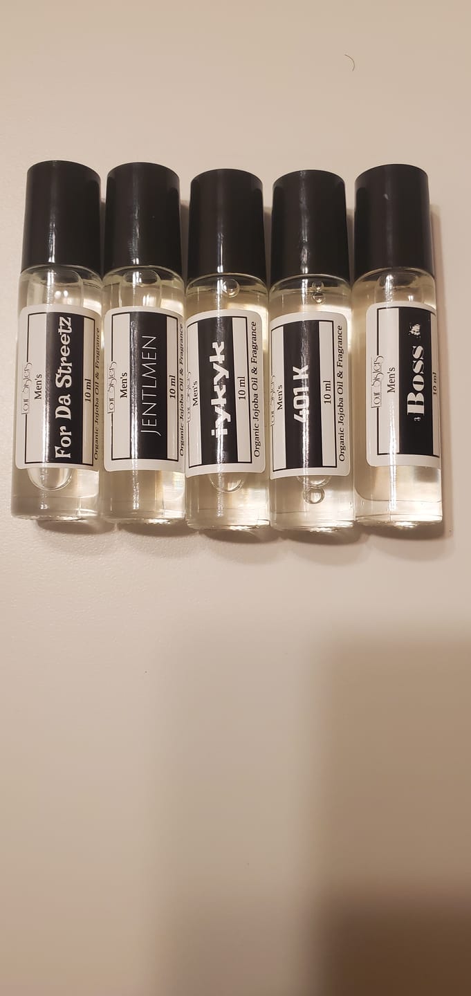 Customer photo review of Men's Cologne Oil Roller 10ml