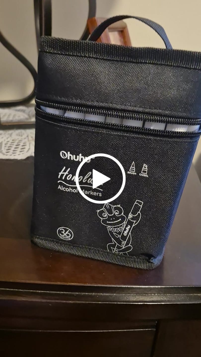 Customer video review of Ohuhu Honolulu Brush Markers - Small Set