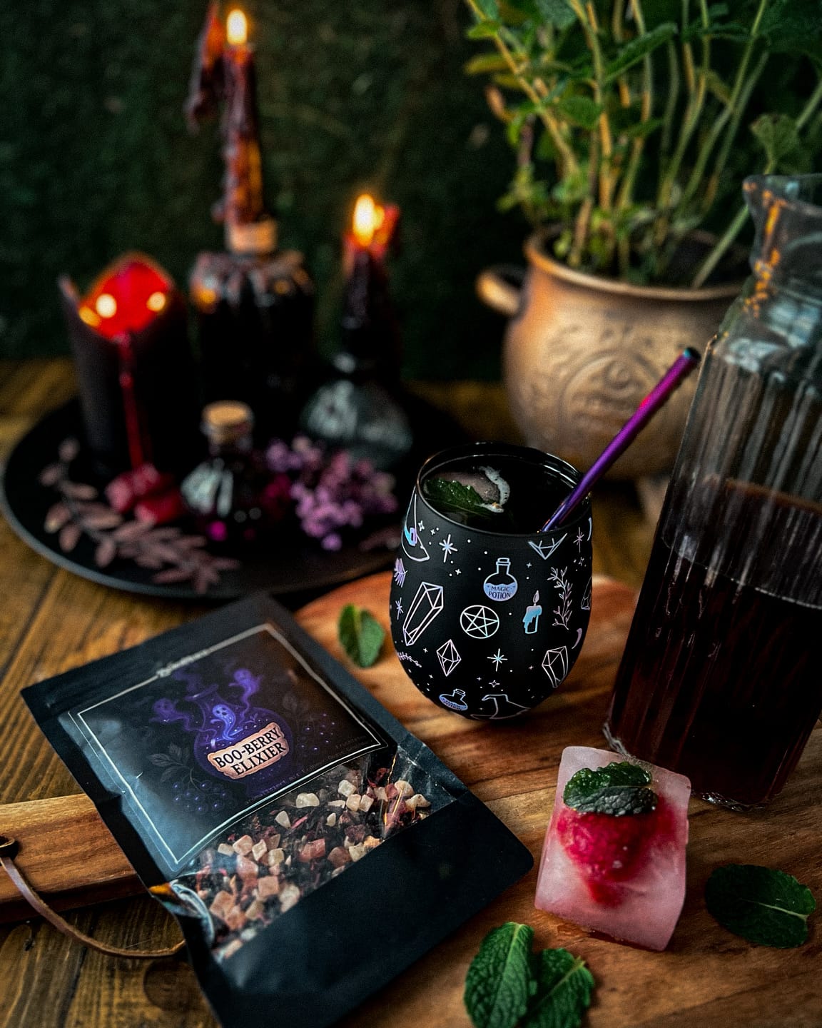Customer photo review of Boo-Berry Elixier – Früchtetee mit intensivem Beeren Geschmack | Halloween Tee