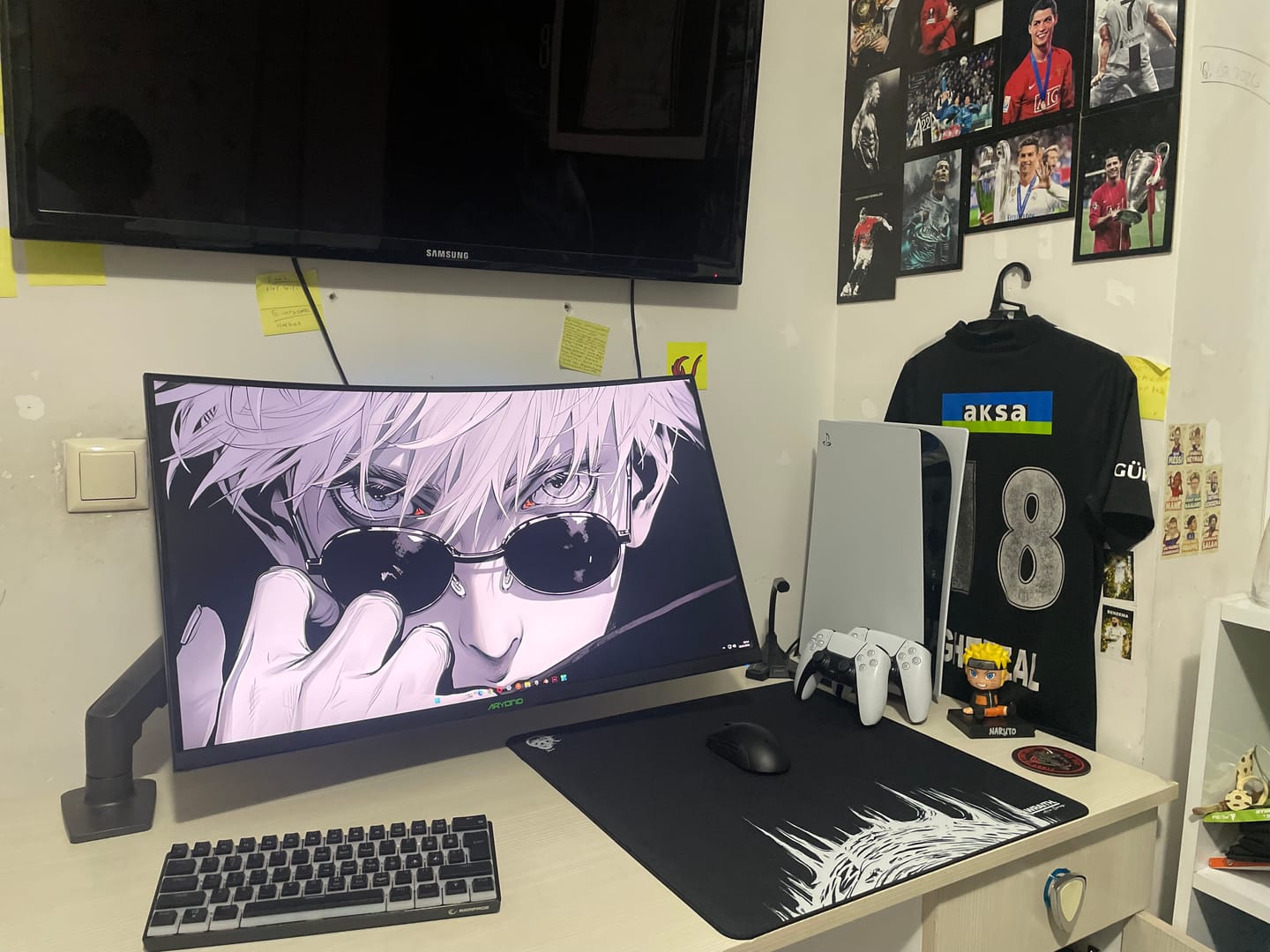 Customer photo review of Wraith Ace Series Poron Mousepad