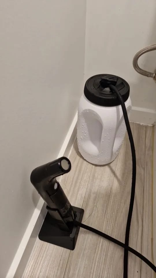 Customer photo review of Taharah Portable Electric Bidet