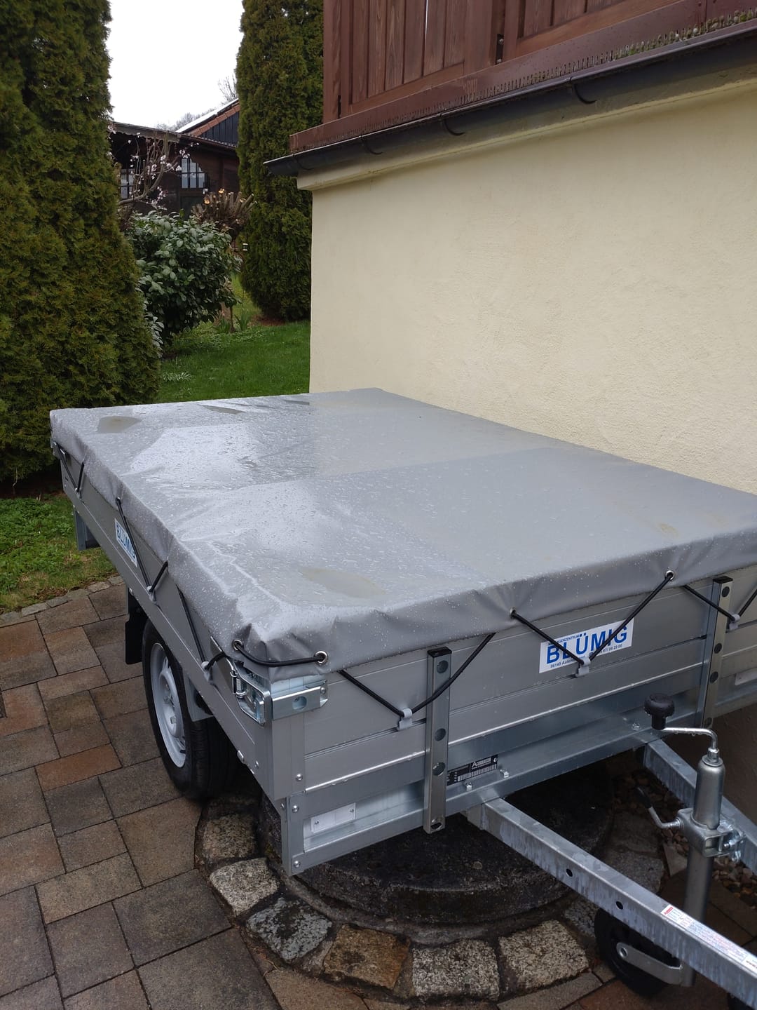 Customer photo review of Anhänger Planenbügel 100 - 145 cm (2er Set)