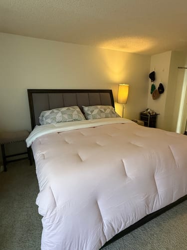 Customer photo review of MarshMellow Comforter