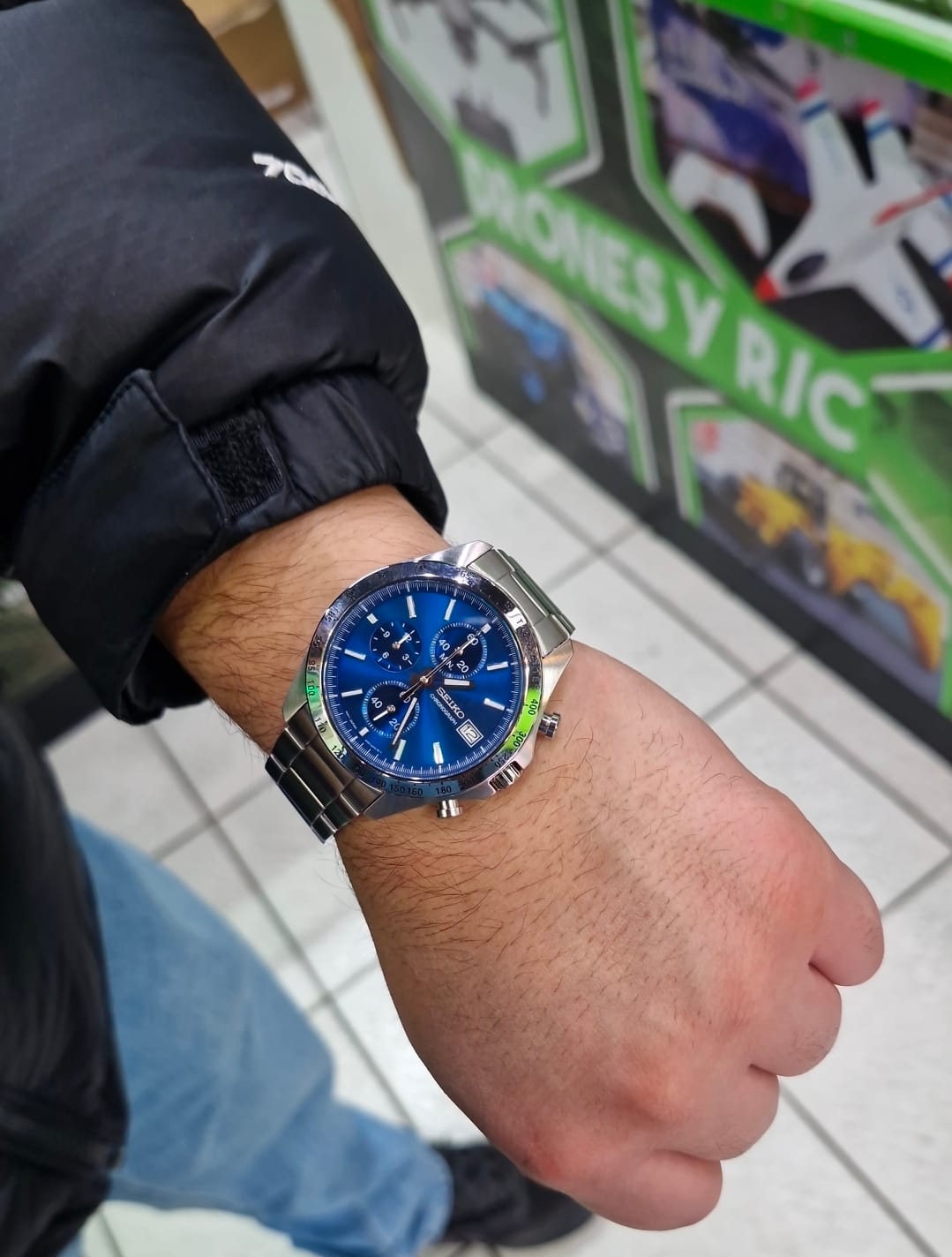 Customer photo review of Reloj Seiko SBTR023 Chronograph Quartz 42,2mm