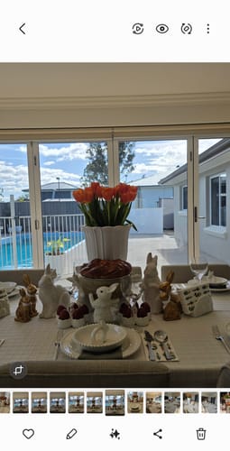 Customer photo review of Small Fiore Urn