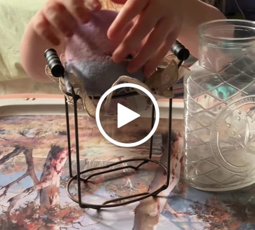 Customer video review of Felt Surprise Egg with Unicorn Inside