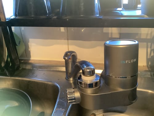 Customer photo review of InFlow Tap Filter