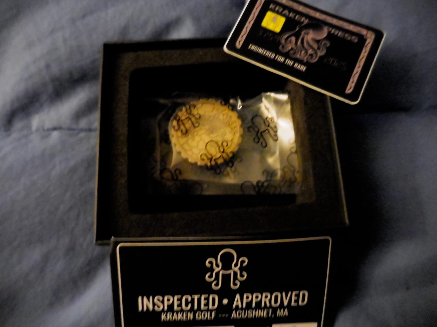Customer photo review of Koi 2.0 Brass Ball Marker