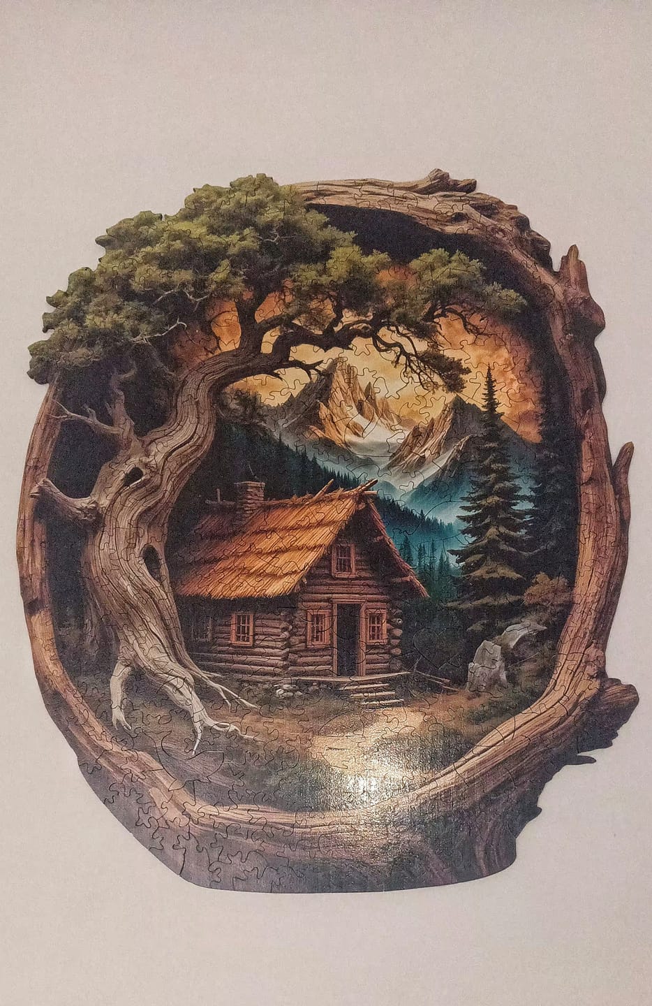 Customer photo review of Ağaç Ev - Ahşap Puzzle
