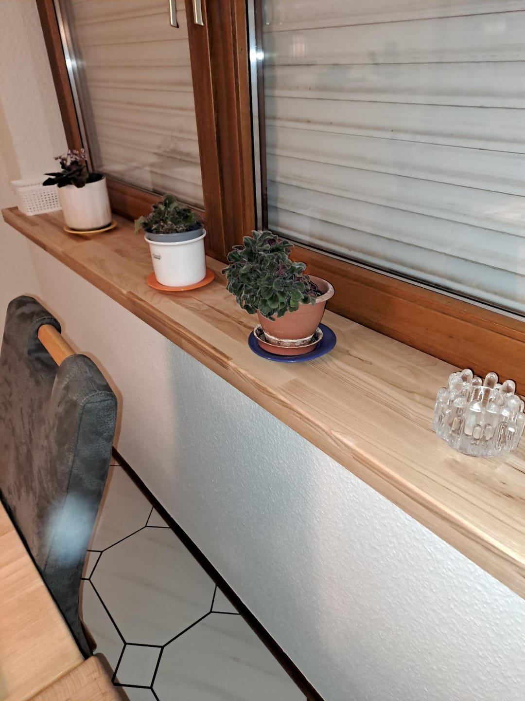 Customer photo review of Aufsatzfensterbank Esche