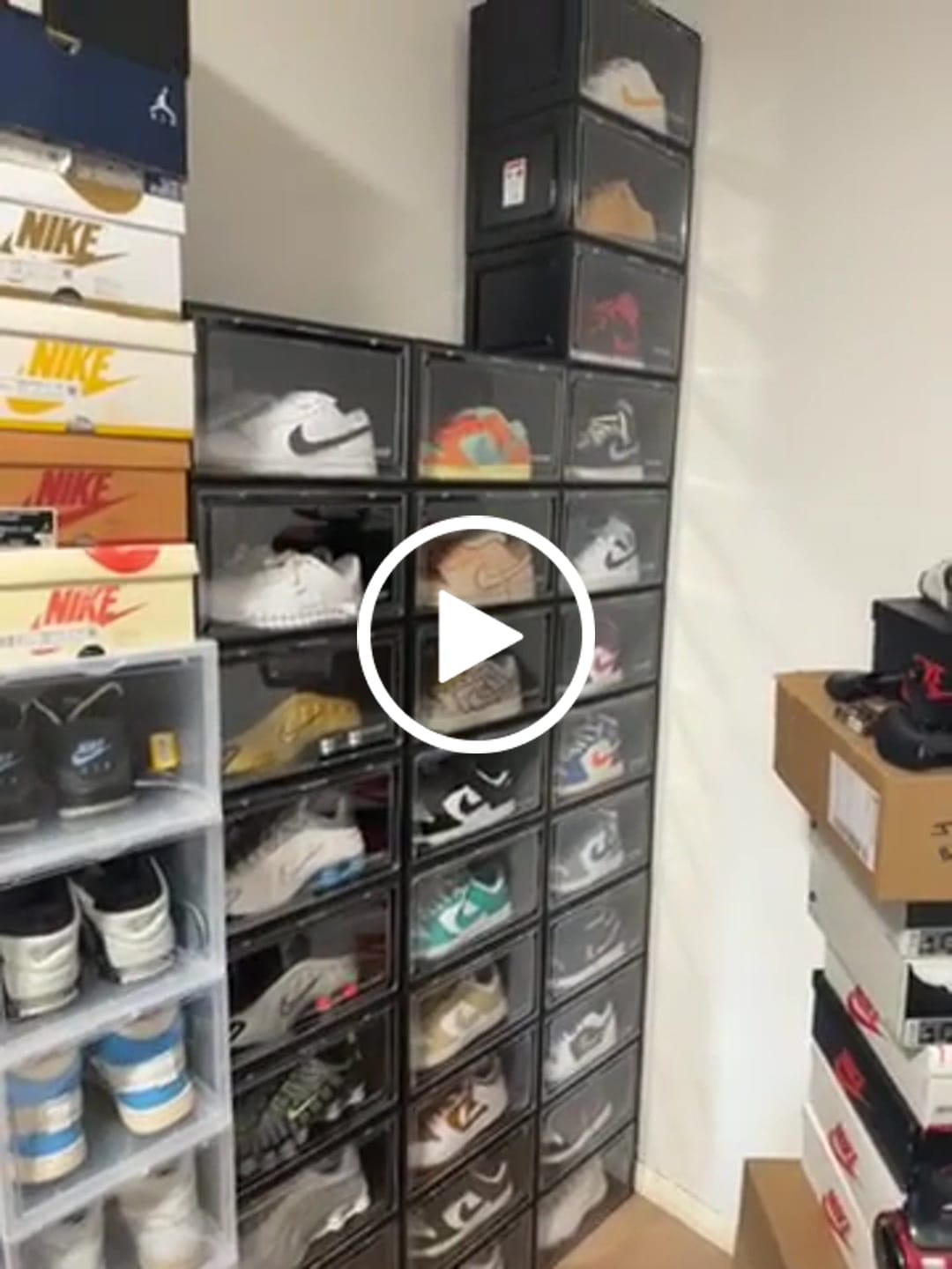 Customer video review of Magnetic Sneaker Display Case - Buy Bulk (6pcs)