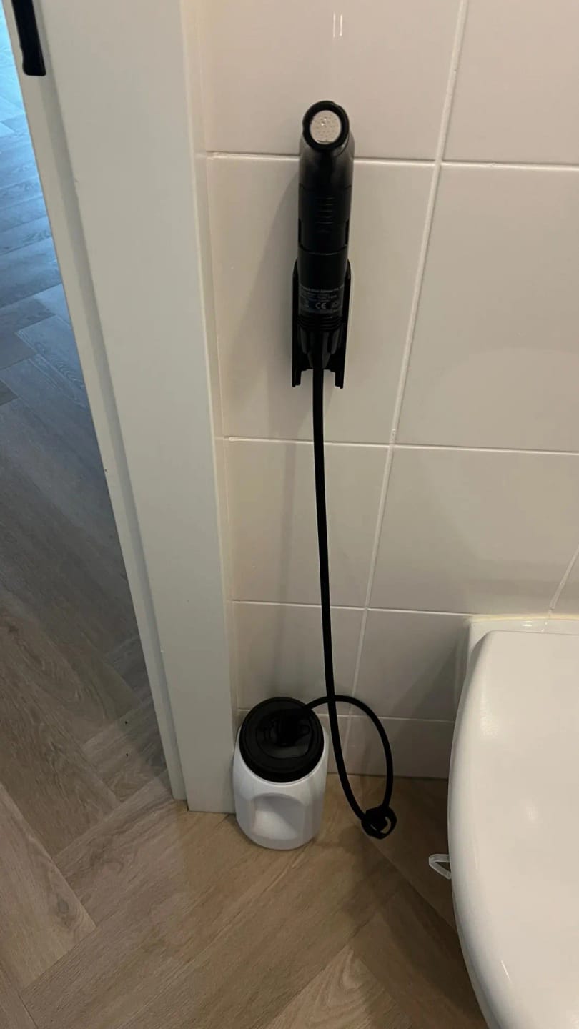Customer photo review of Taharah Portable Electric Bidet