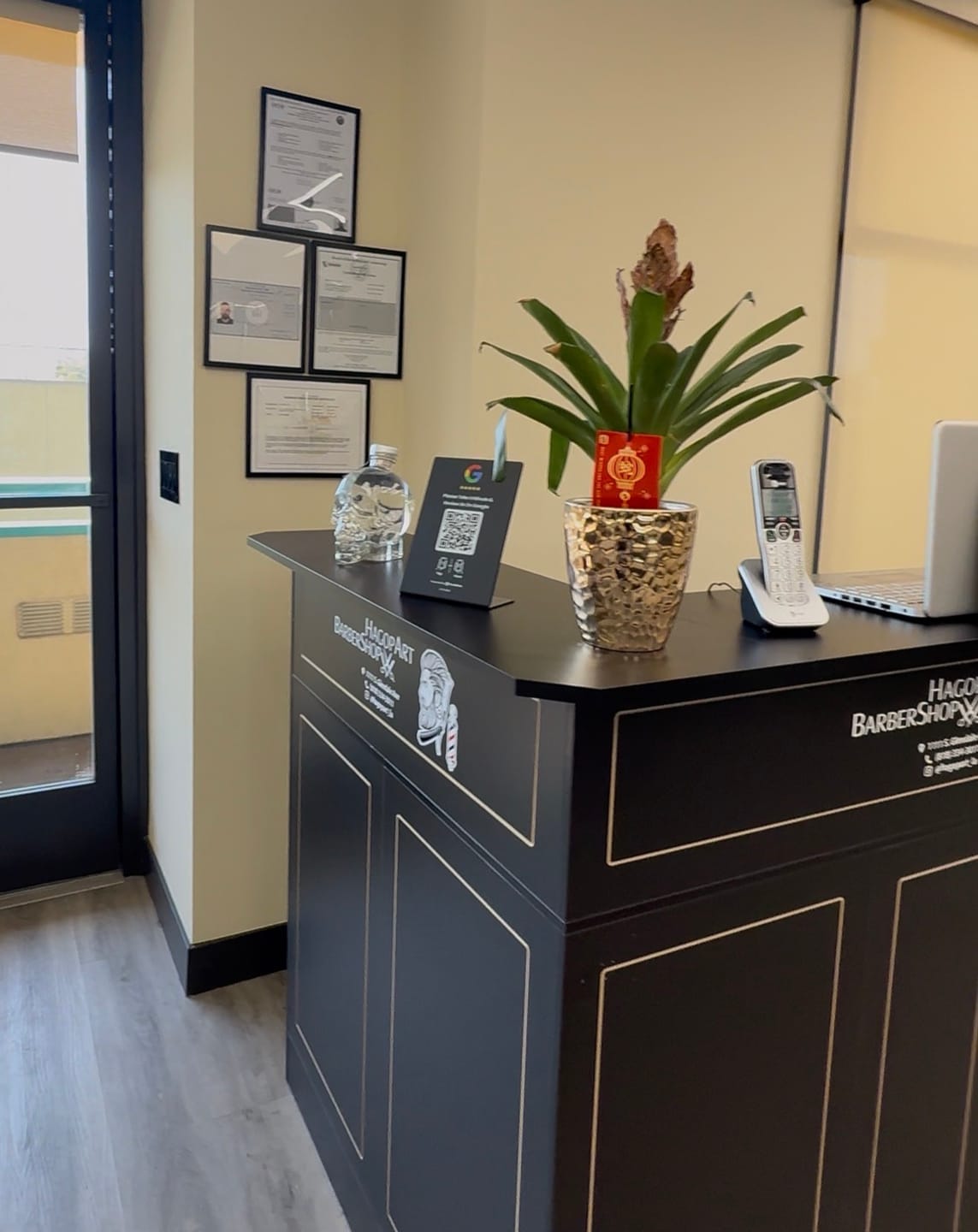 Customer photo review of Google Review Stand (Large)