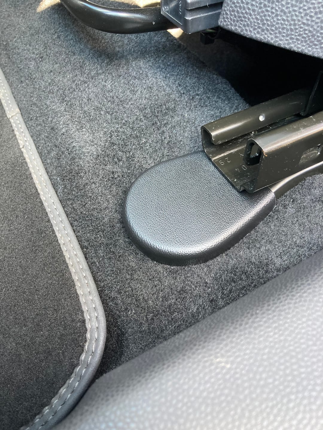 Customer photo review of Seat Rail End Covers - Mk7/7.5 Fiesta
