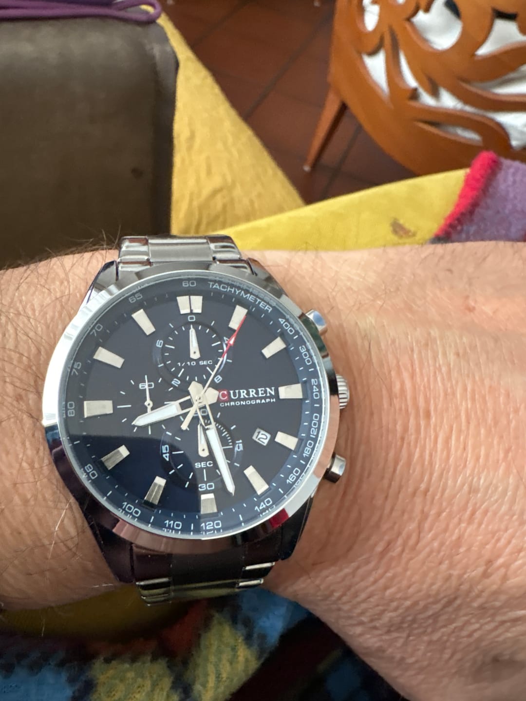Customer photo review of Curren Monte Carlo® orologio uomo acciaio