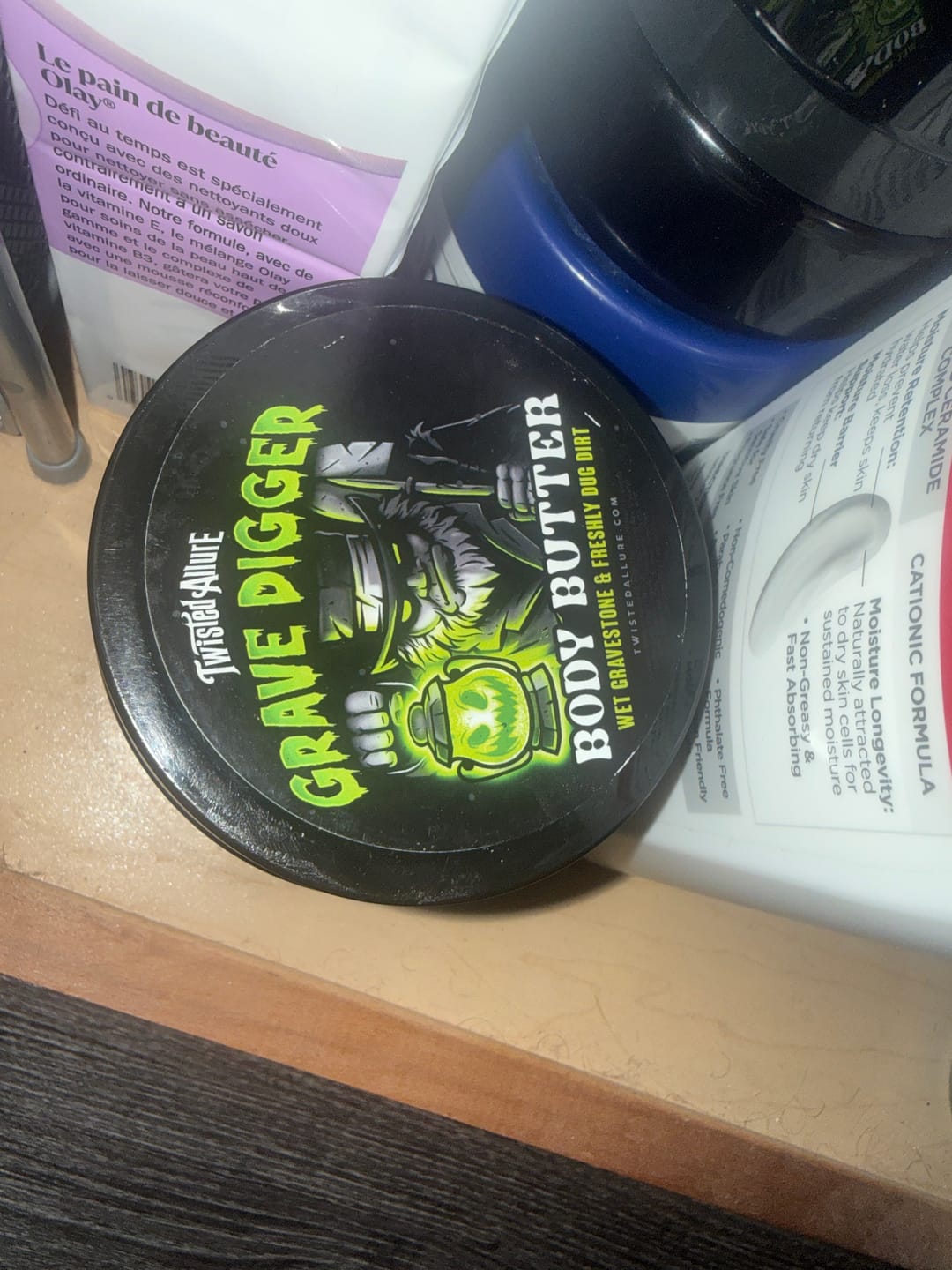 Customer photo review of Grave Digger Body Butter