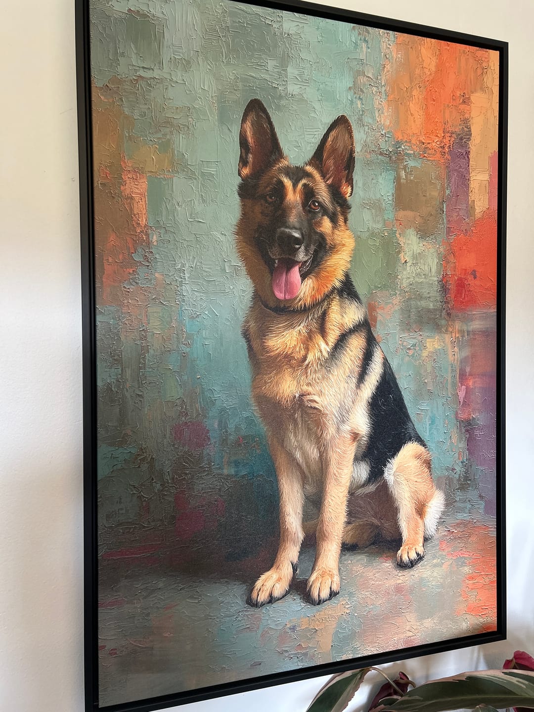 Customer photo review of Oil Masterpiece 2 - Custom Pet Portrait