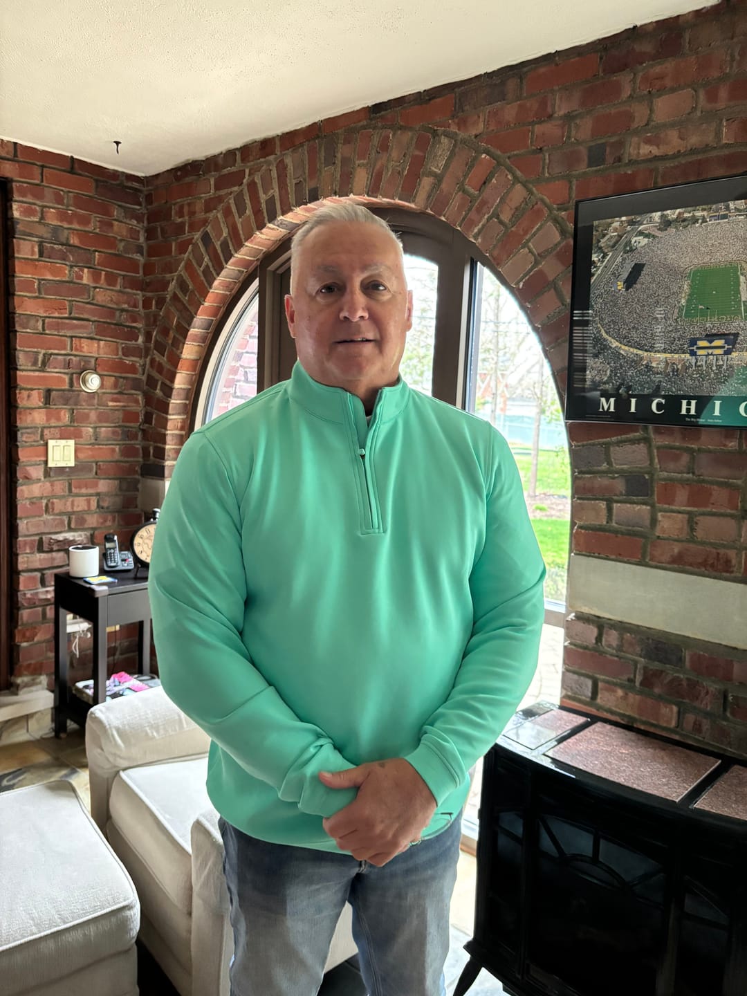 Customer photo review of Infinity 1/4 Zip
