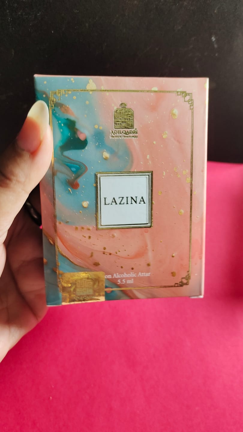 Customer photo review of Lazina Luxury Attar Perfume 5.5 ML