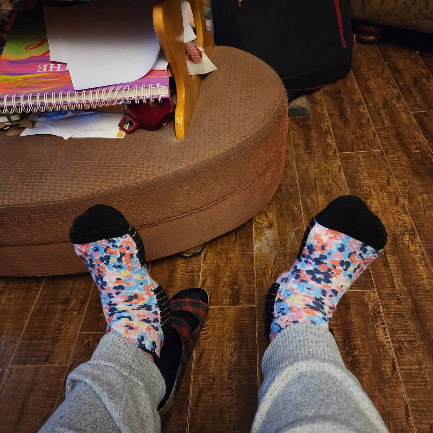 Customer photo review of Blooming Brights Ankle Socks Bundle 5-Pack