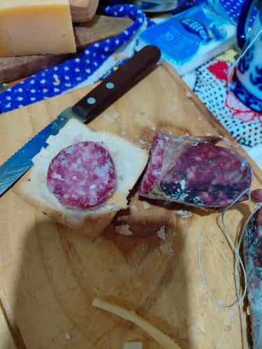 Customer photo review of Salame picado fino, artesanal