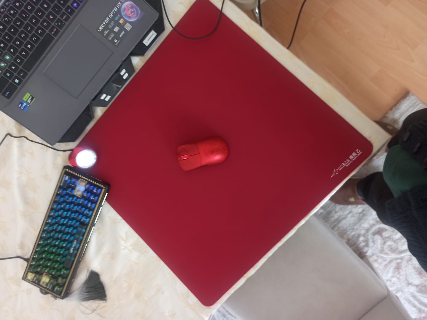 Customer photo review of WLMouse Huan Magnezyum Wireless Mouse