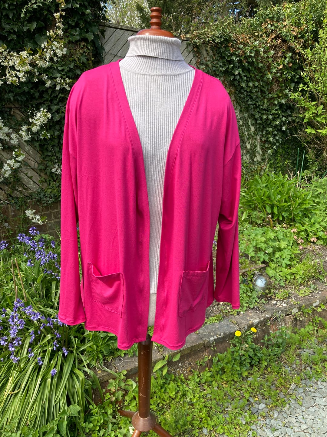 Customer photo review of Plain Viscose Jersey Fabric