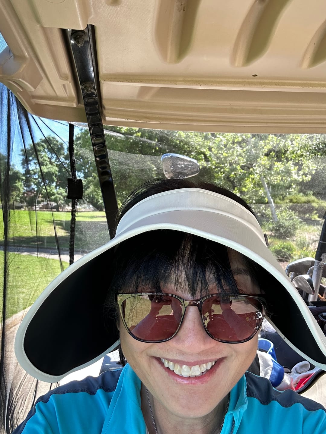 Customer photo review of Women's Sun Protection Hat UPF 100+ BM554