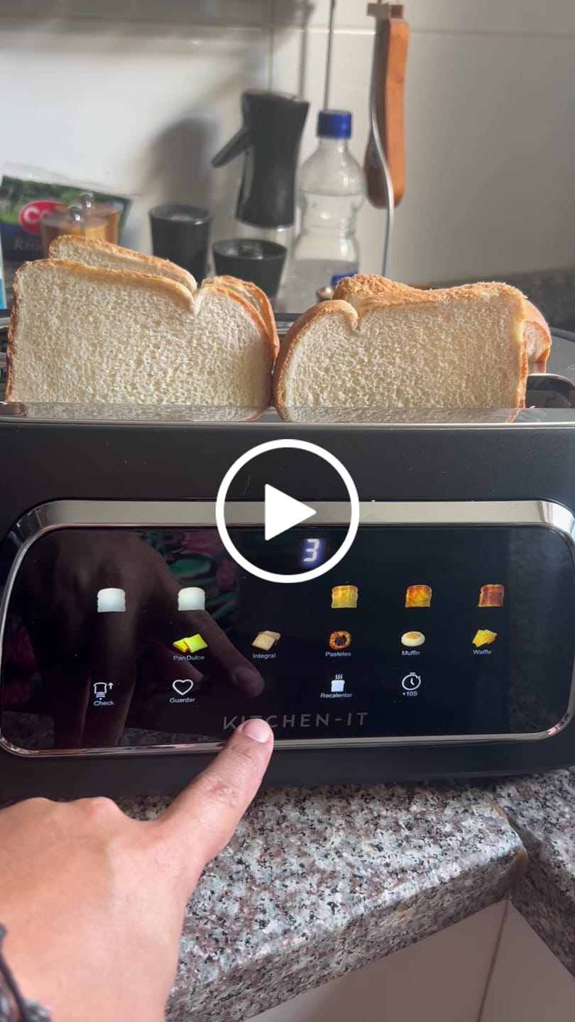 Customer video review of Tostador Digital Smart Toast - 100% Automático