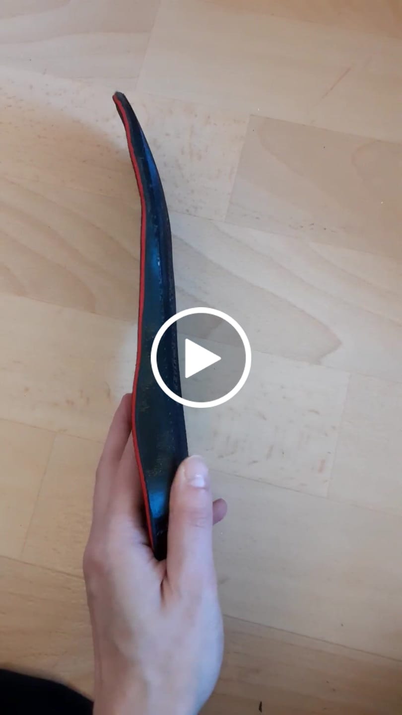 Customer video review of Custom Orthotics