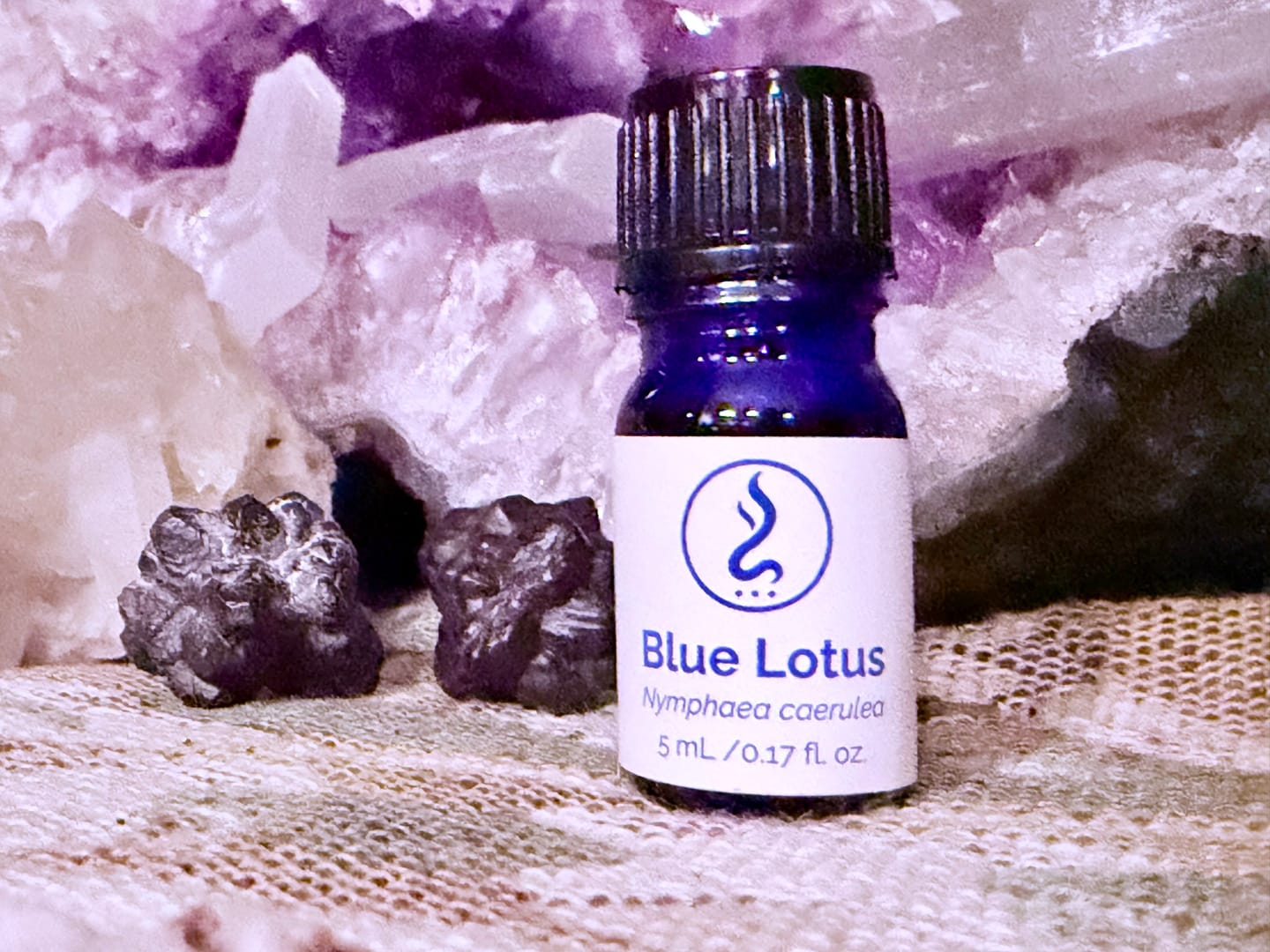 Customer photo review of True Egyptian Blue Lotus Oil 5 mL | Cold-Pressed