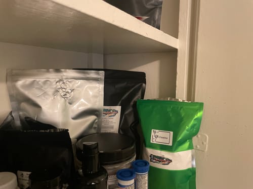 Customer photo review of Creatine Monohydrate