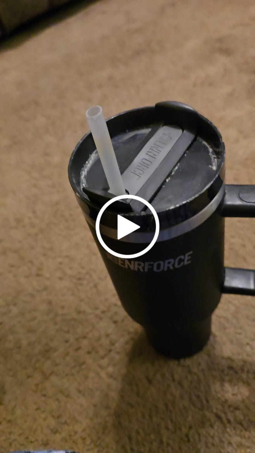 Customer video review of 40 OZ Soft Matte Tumbler