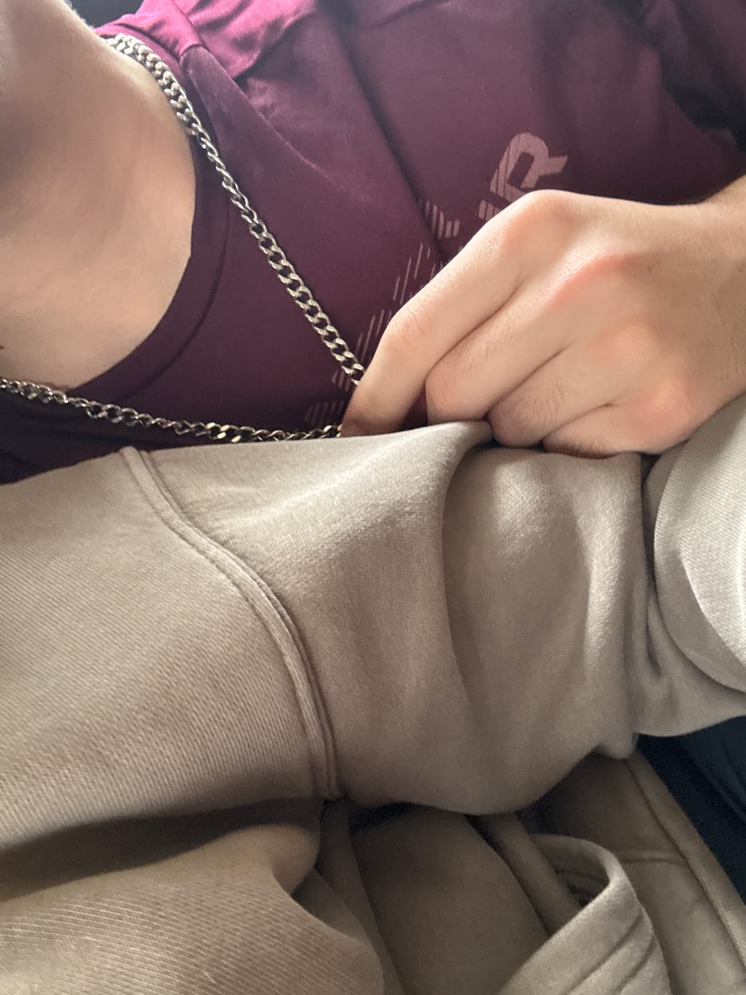 Customer photo review of Sterling Silver Promise Necklace