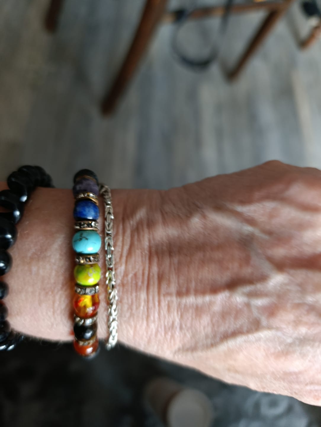 Customer photo review of 7 Chakren Aktivierungs Armband